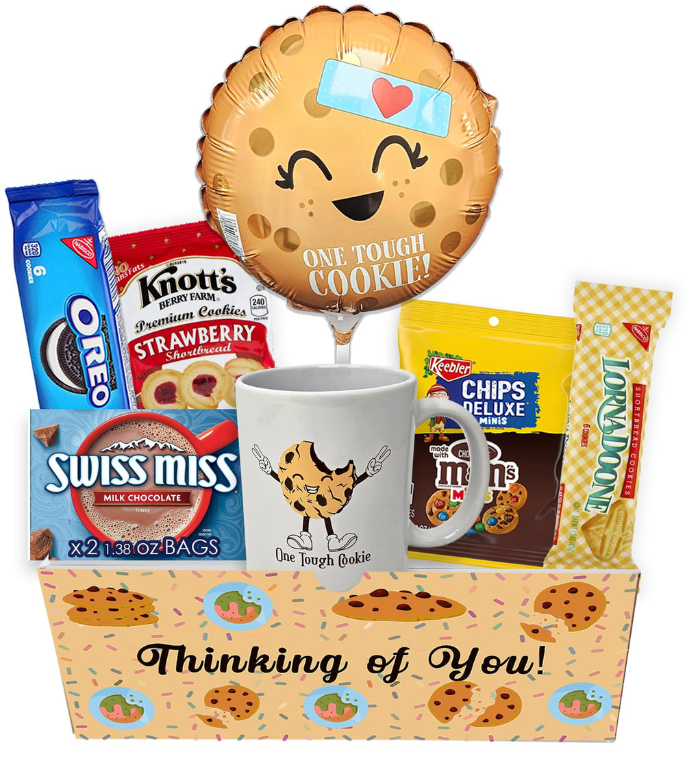Beyond The Box Get Well Balloon and Cookies brighten a room