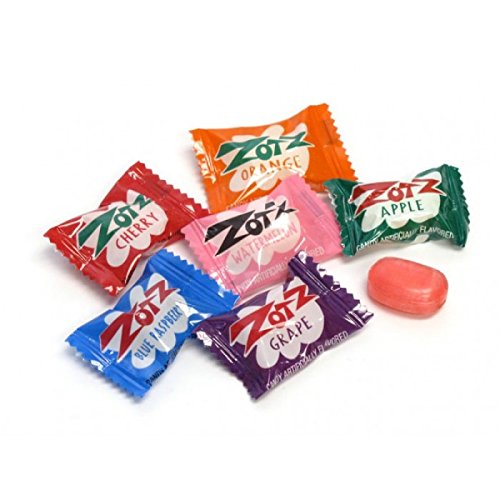 BFYSYO Zotz 30-piece fizzy candy assortment for parties.