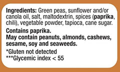 Bhuja Majans gluten-free peas, non-GMO and clean ingredients