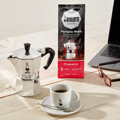 Bialetti Classico aroma roast highlighting richer aromas.