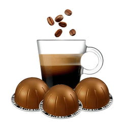 Bianco Forte coffee capsules in a 30-count pack for a pure bean-forward brew.