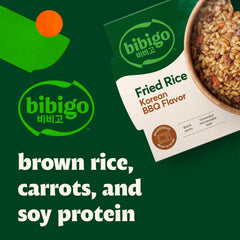 Bibigo Korean BBQ Flavor Fried Rice with brown rice for satisfying chew