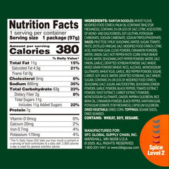 Bibigo Ramyun sauce packet closeup showing balanced seasoning