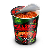 Bibigo Ramyun spicy noodles pack front highlights authentic Korean flavor you can enjoy