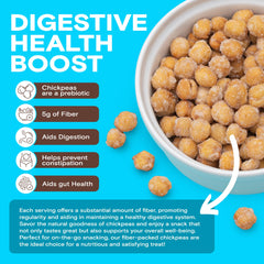BIENA Chickpeas on a salad topping adds protein and fiber boost.