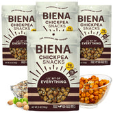 BIENA Lil Bit of Everything chickpeas in a bag, high-protein healthy snack.