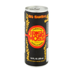 Big Bamboo vanilla spice drink label close-up highlighting ingredients