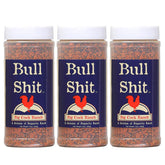 Big Cock Ranch Bull Shit steak seasoning pack-3 enhances beef flavor for home grilling