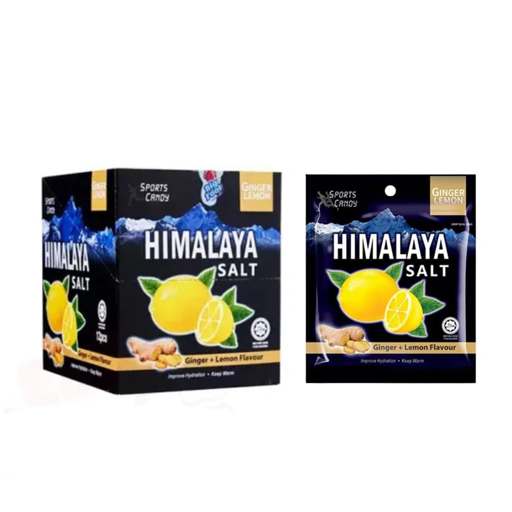 Big Foot Himalaya Salt Candy Ginger Lemon box, perfect for gifting or everyday enjoyment.