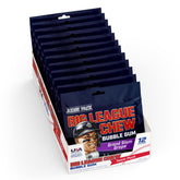 Big League Chew Judge Pack Grand Slam Grape bags for on-the-go game snacking.