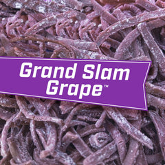 Big League Chew shredded gum texture closeup shows the unique chew.
