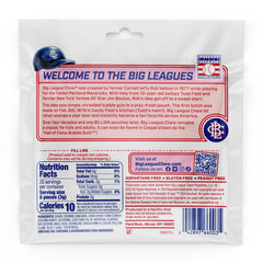 Big League Chew Wild Pitch Watermelon pouch opened for quick sharing