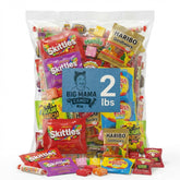 Big Mama Candy Variety Pack 2lb with gummies and chews for gatherings.
