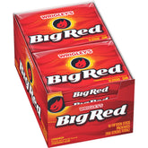 BIG RED cinnamon gum bulk pack front view for on-the-go breath refreshment.