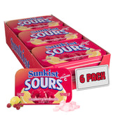 BIG SKY Sunkist Sours Raspberry Lemonade Candy tin with bright label, sugar-free treat.