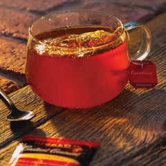 Orange rind and spice notes highlight the iconic Constant Comment aroma.