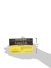 Bigelow Lemon Lift Tea can be brewed quickly for a bright, lemony afternoon pick-me-up