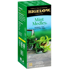 Foil-wrapped Mint Medley bags preserve peak flavor and fragrance.