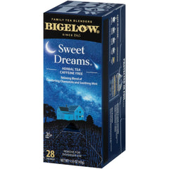 Bigelow Sweet Dreams 28-count box enables a quick nightly ritual.