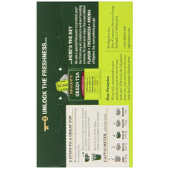 Bigelow Tea Green with Pomegranate cup-serve image highlighting fragrant brew ready to enjoy.