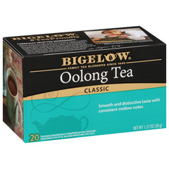 Bigelow Tea Oolong Tea bags in foil packets preserve flavor and aroma.