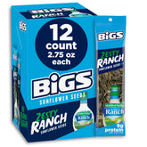 BIGS Hidden Valley Ranch sunflower seeds in a resealable bag for convenient snacking
