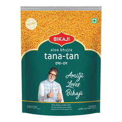 Bikaji Bhujia No.1 packaging display for everyday snacking.