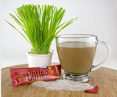 Bio Coffee packaging highlighting organic ingredients and plant-based formula