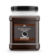 Birch and Meadow Black Cocoa Powder packaging shows premium unsweetened Dutch-processed cocoa.