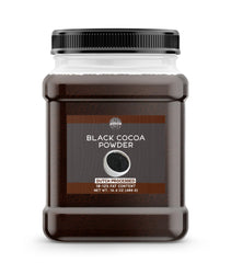 Birch and Meadow Black Cocoa Powder packaging shows premium unsweetened Dutch-processed cocoa.