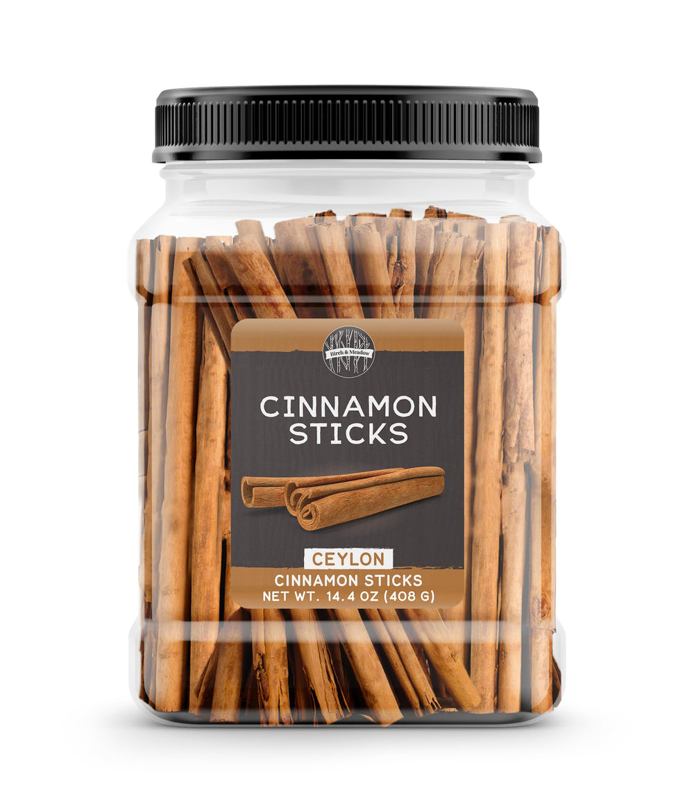 Birch & Meadow Ceylon Cinnamon Sticks, 5-inch cut, ideal for simmer pots.