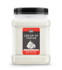 Birch & Meadow Cream of Tartar in a resealable jar for freshness and easy storage.