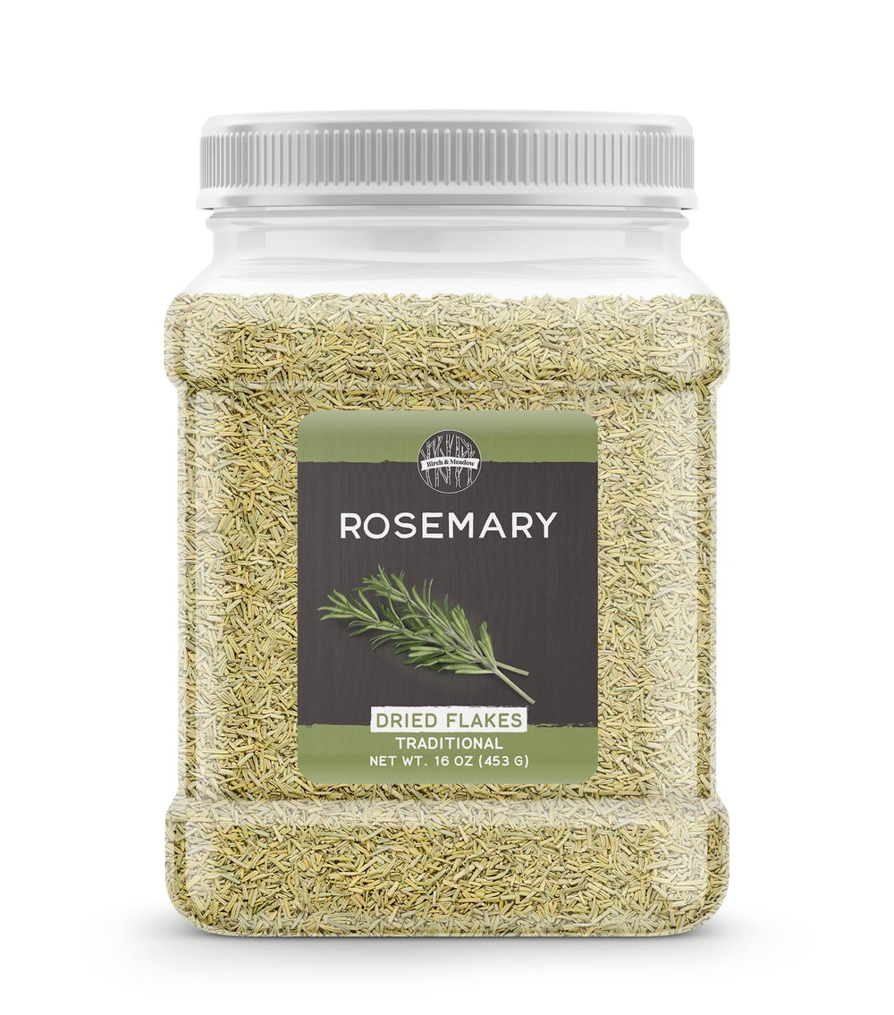 Birch & Meadow rosemary cut and sifted in a resealable bottle with piney aroma.