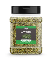 Birch & Meadow Savory Cut & Sifted jar front shows the product's rich aroma and texture