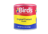Bird's Original Instant Custard Powder 240g pack shot showcasing heritage recipe.