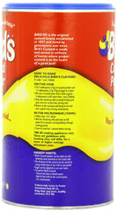 Bird's Vanilla Custard powder being prepared in a mixing bowl