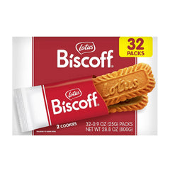 Biscof shortbread with coffee for a quick break.