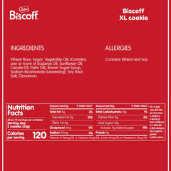 Lotus Biscoff dispenser box opened showing convenient sleeve storage.