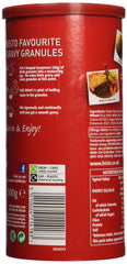 Bisto Beef Gravy Granules close-up shows rich texture ideal for roasts.