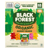 Black Forest Gummy Bears 65-pouch box shown, a convenient on-the-go snack.