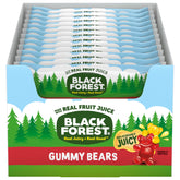 Black Forest Gummy Bears front-pack displaying six real-fruit flavors for convenient snacking