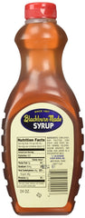 Blackburn's syrup used in baking and desserts for natural sweetness.