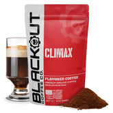 Blackout Coffee Co Climax Amaretto bag highlights bold aroma for quick morning brew