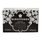 Blackthorn Scottish Sea Salt Flakes bottle pour, premium finishing salt for meals