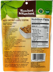 Blanchard & Blanchard organic chestnuts with clear label for healthy snacking.