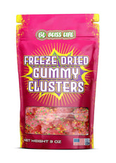 Bliss Life Freeze Dried Nerdy Clusters bag front for on-the-go snacking