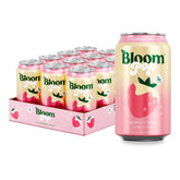 Bloom Nutrition Bloom Pop Strawberry Cream can with vibrant label for a low-calorie prebiotic soda.
