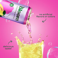 Bloom Nutrition Sparkling Energy Strawberry Watermelon can highlighting antioxidants