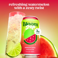 Bloom Pop Watermelon Lime pack closed, convenient multi-pack for sharing