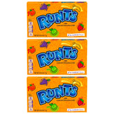 Blue Clover Runts theater box front view, perfect for movie night snacking.